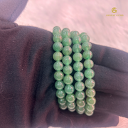 Natural Green Aventurine Bracelet - Akshay Gems
